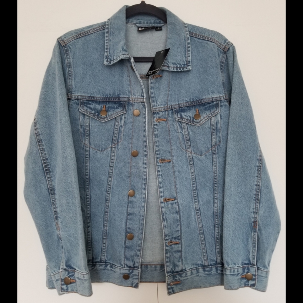 AC/DC Acid Wash Band Denim Jacket - Picture 8 of 8